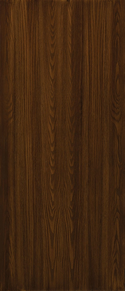 6'8" Fiberglass Flush Panel Deep Oak Textured (OAK00)