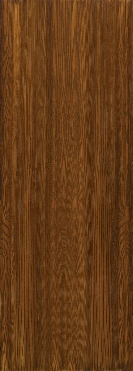 8'0" Fiberglass Flush Deep Oak Panel (OAK00)
