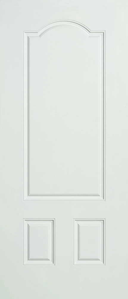 6'8" Fiberglass 3-Panel Scroll Top Smooth (SMO3P)