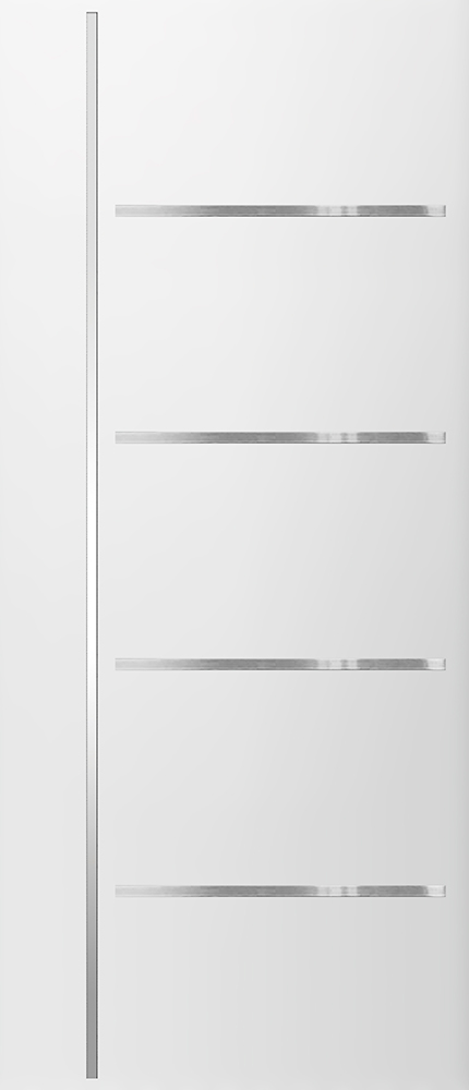 6'8" Fiberglass Smooth Stainless Steel (WSSS04)