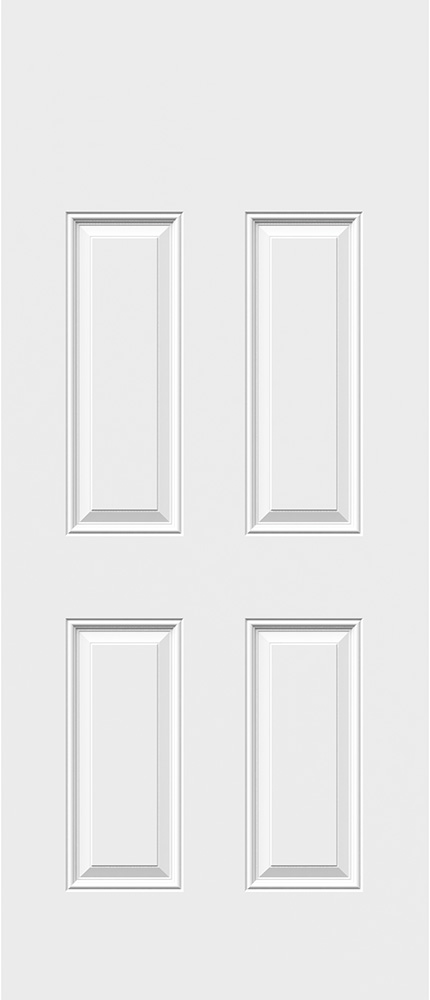 Novatech-4 Panel Blank Top- 6'8" Steel Insulated Shaker