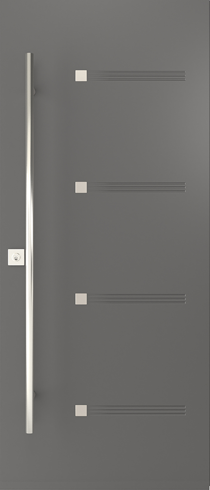 Novatech Oso 1 Accents - 6'8" Steel Insulated Contemporary
