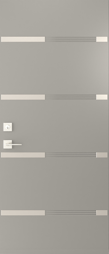 Novatech Oso 2 Accents - 6'8" Steel Insulated Contemporary