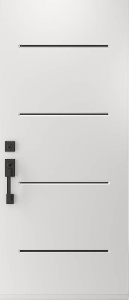 Novatech Vog 2 Accents - 6'8" Steel Insulated Contemporary