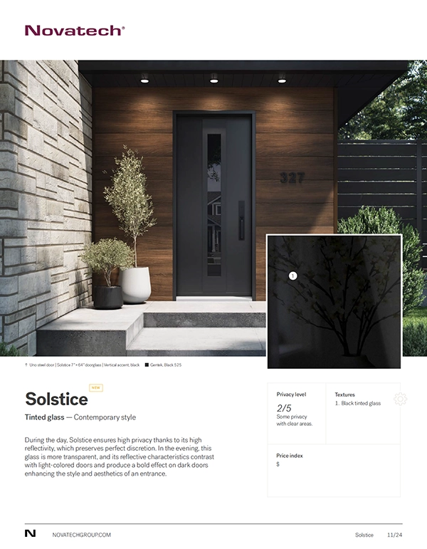 Solstice - Tinted Glass