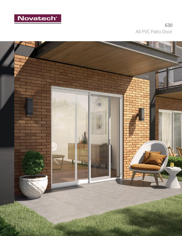 630 All PVC Patio Door