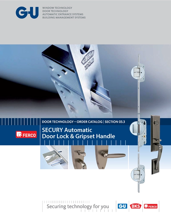 Automatic Door Lock and Gripset Handle