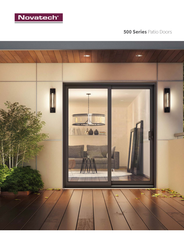 500 Series PVC Pario Doors