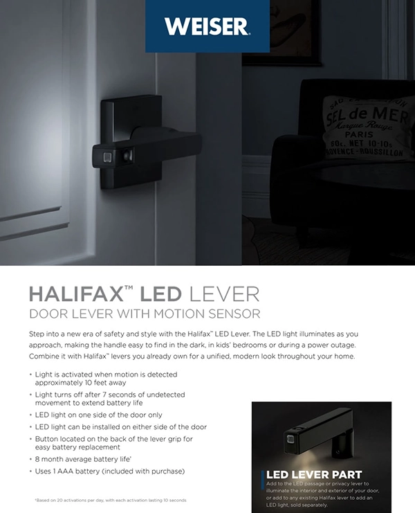 HALIFAX™ LED LEVER