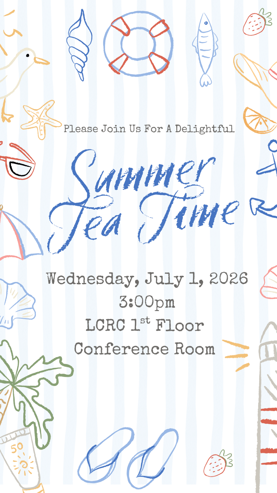 Summer Tea Time