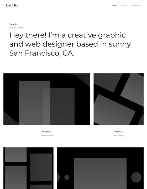 Portfolio Starter Archived