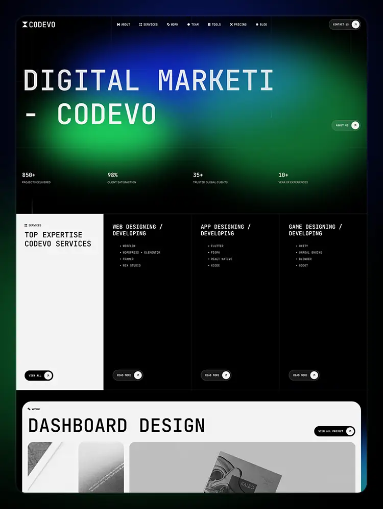 Codevo by TemplateTrip