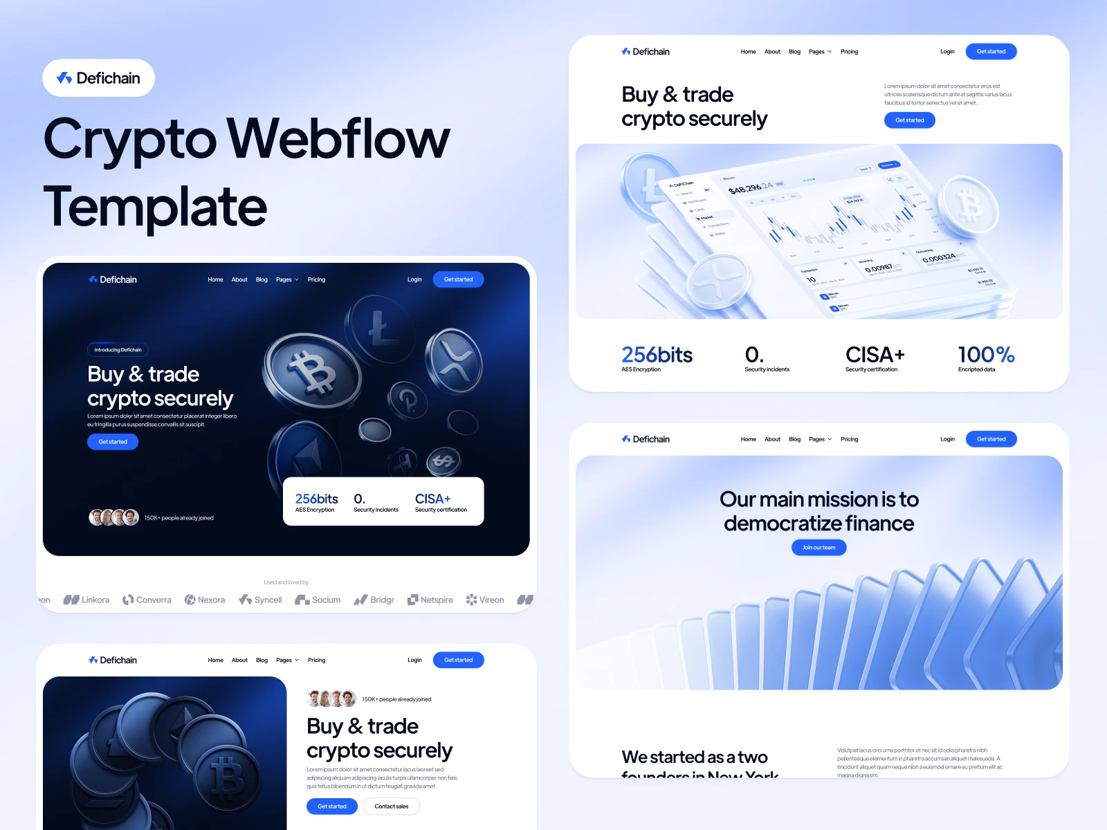 Crypto Webflow Template