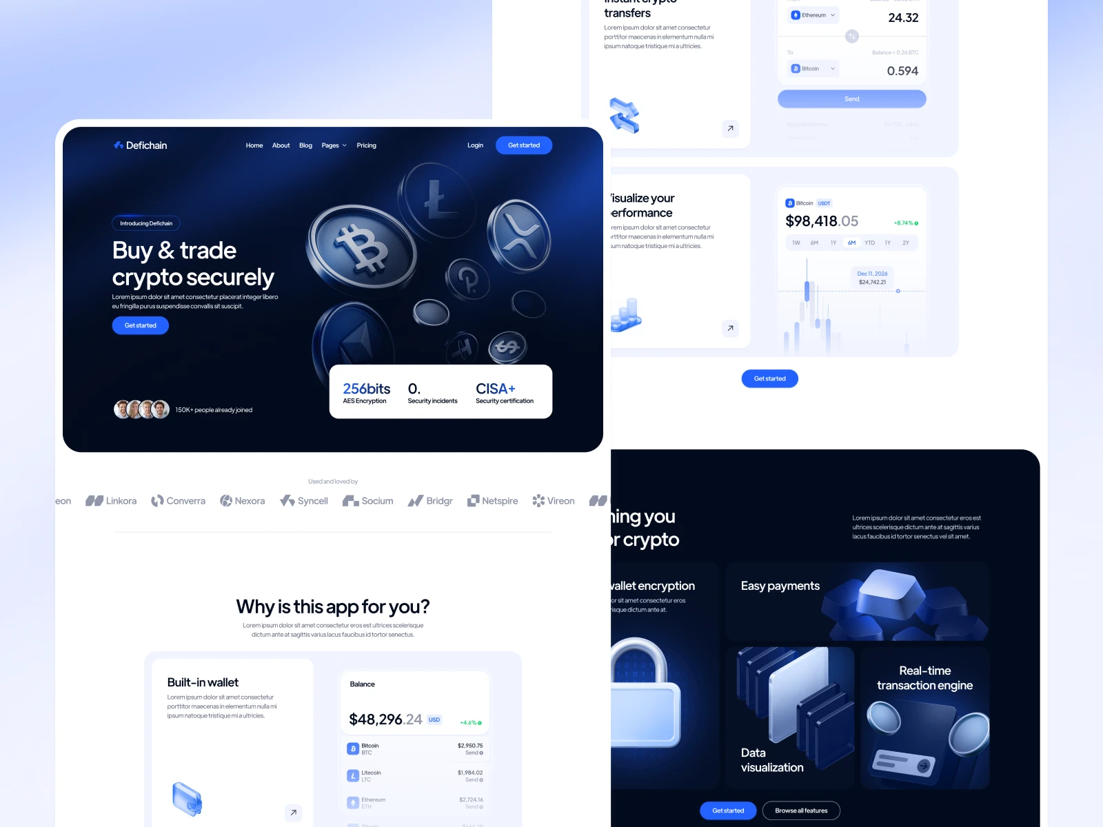 Blockchain Webflow Template