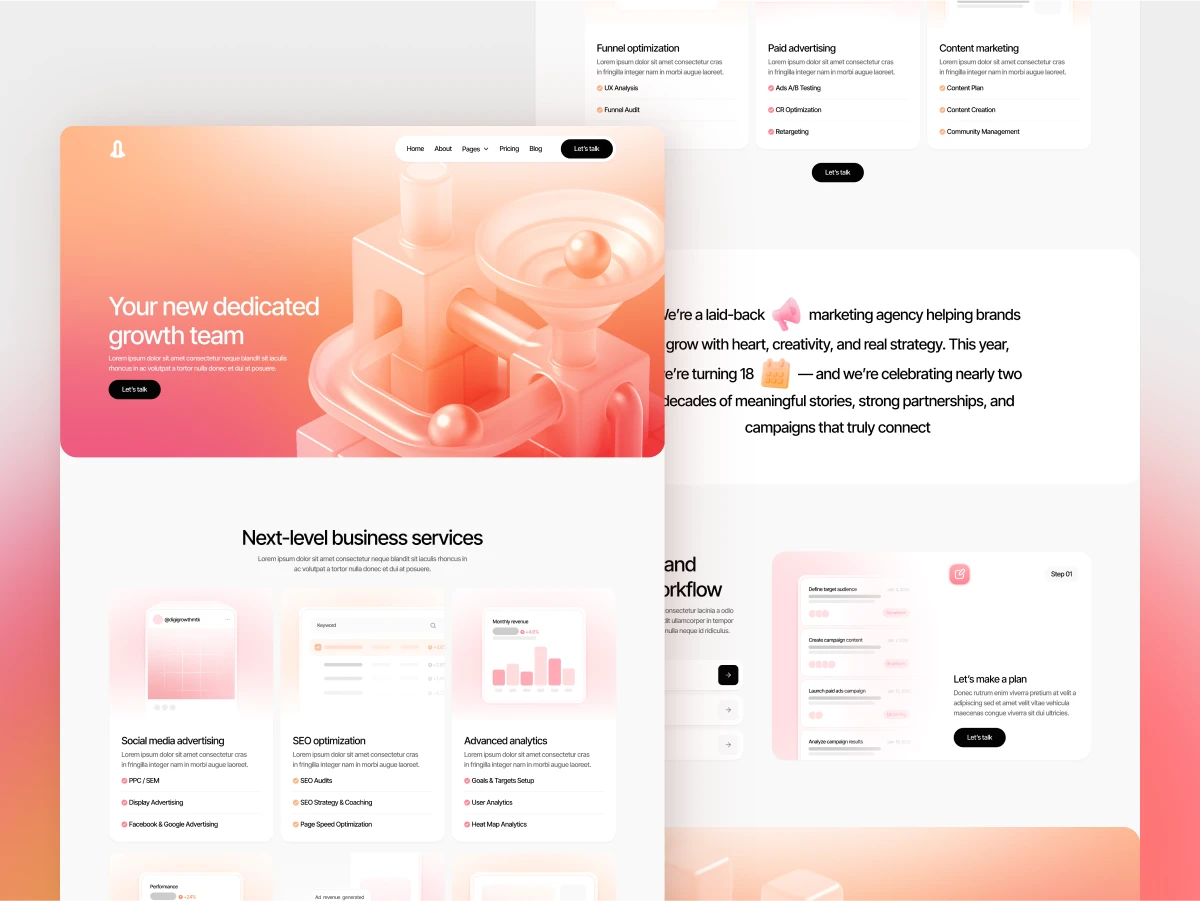 Digital Marketing Webflow Template