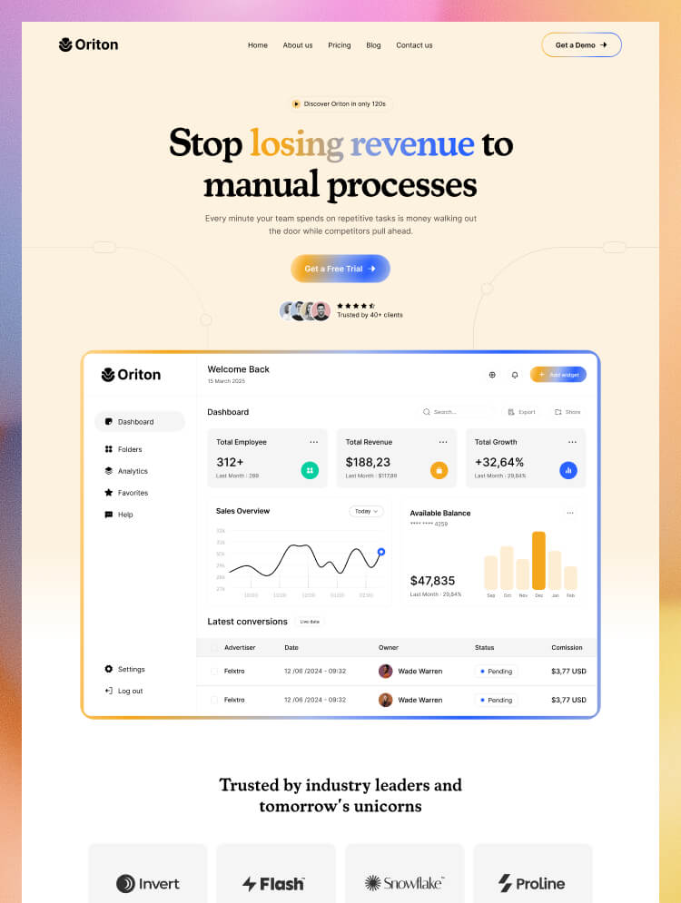 Oriton by Themeflow