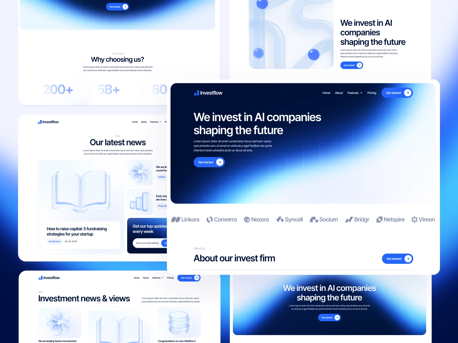 Wealth Management Webflow Template