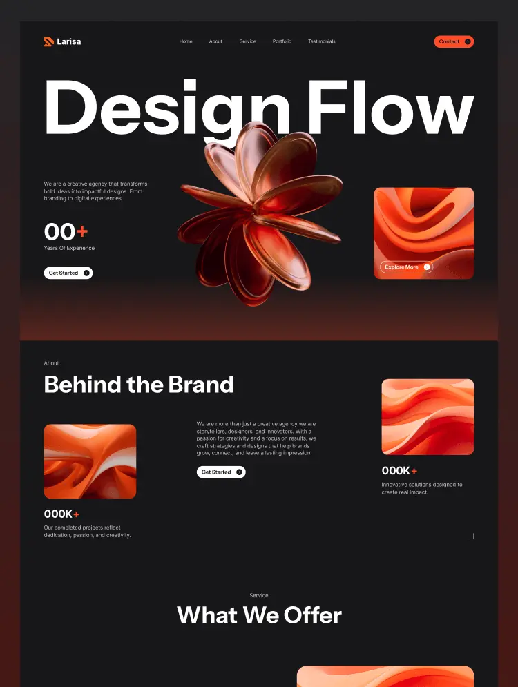 Larisa by Nirmana Visual