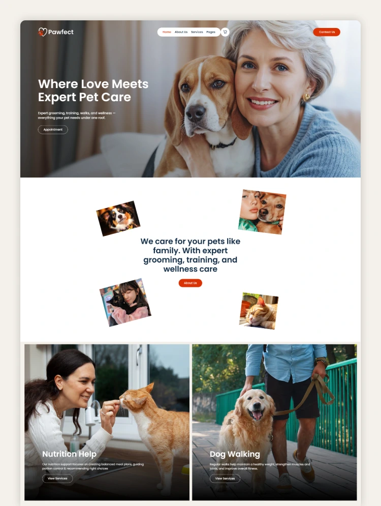 Pawfect by Webflipin