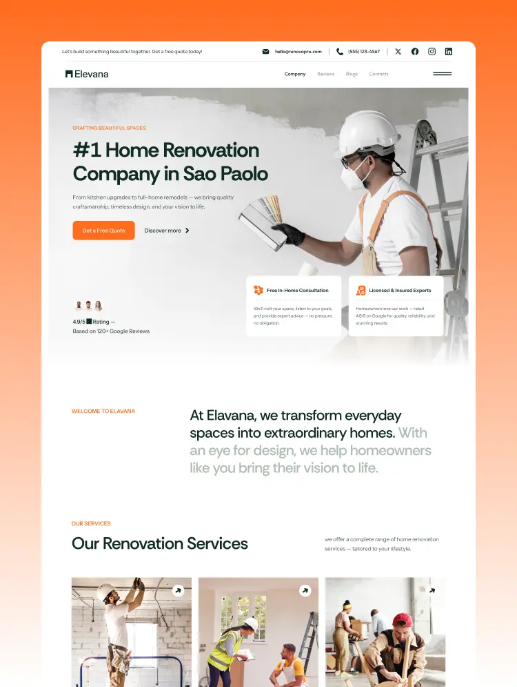 Elevana by TemplateFlow