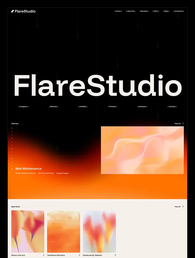 Flarestudio by TemplateTrip