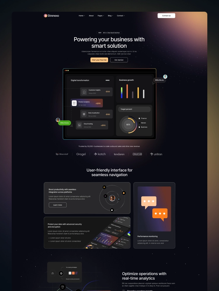 Strenexo by Radiant Templates