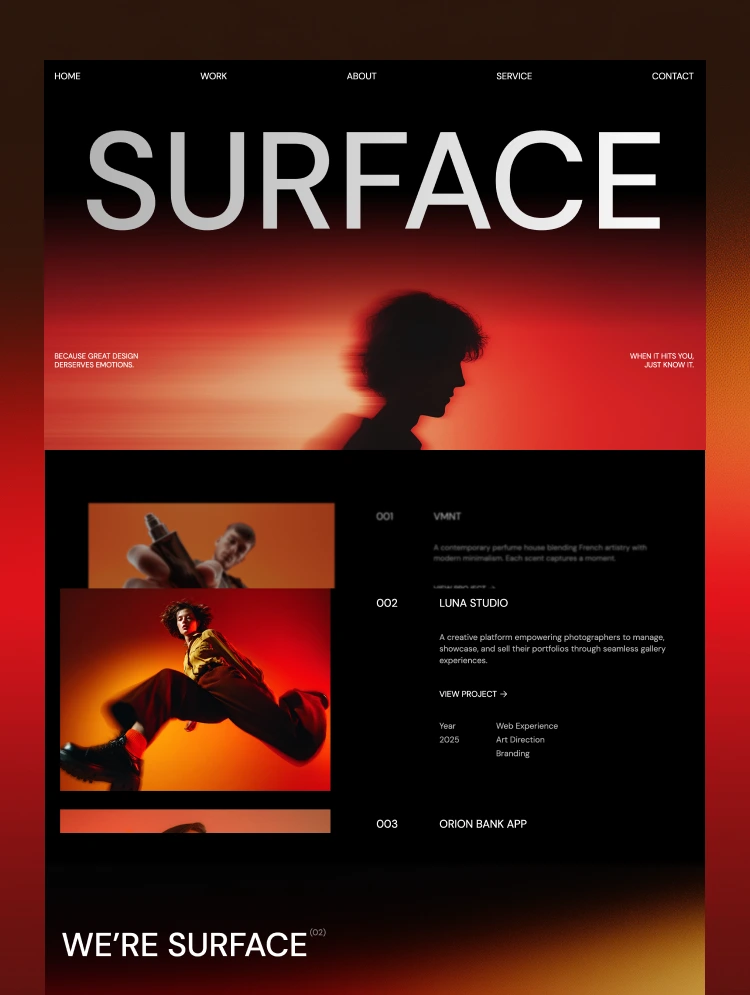 Surfaces