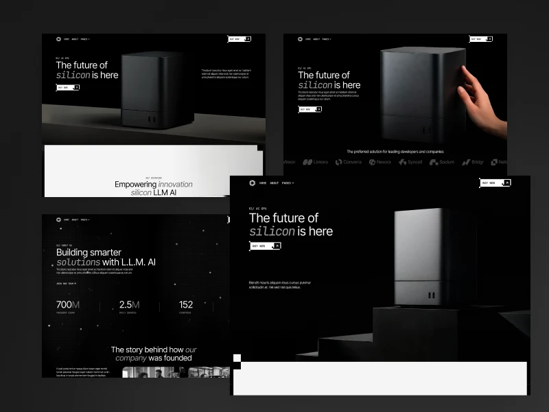 LLM App Webflow Template