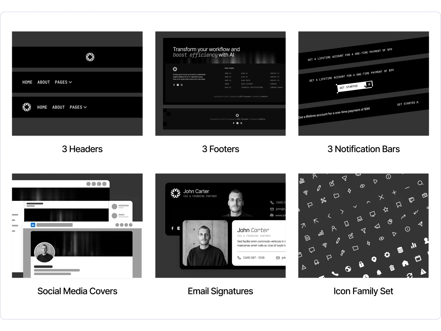 PromptEngine - LLM AI Webflow Template Benefits