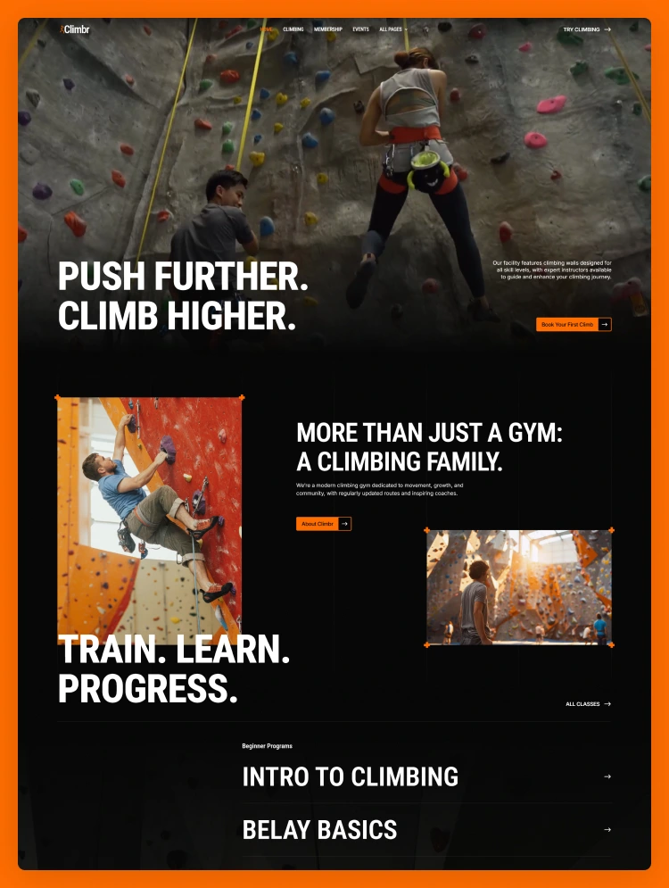 Climbr by 128.digital