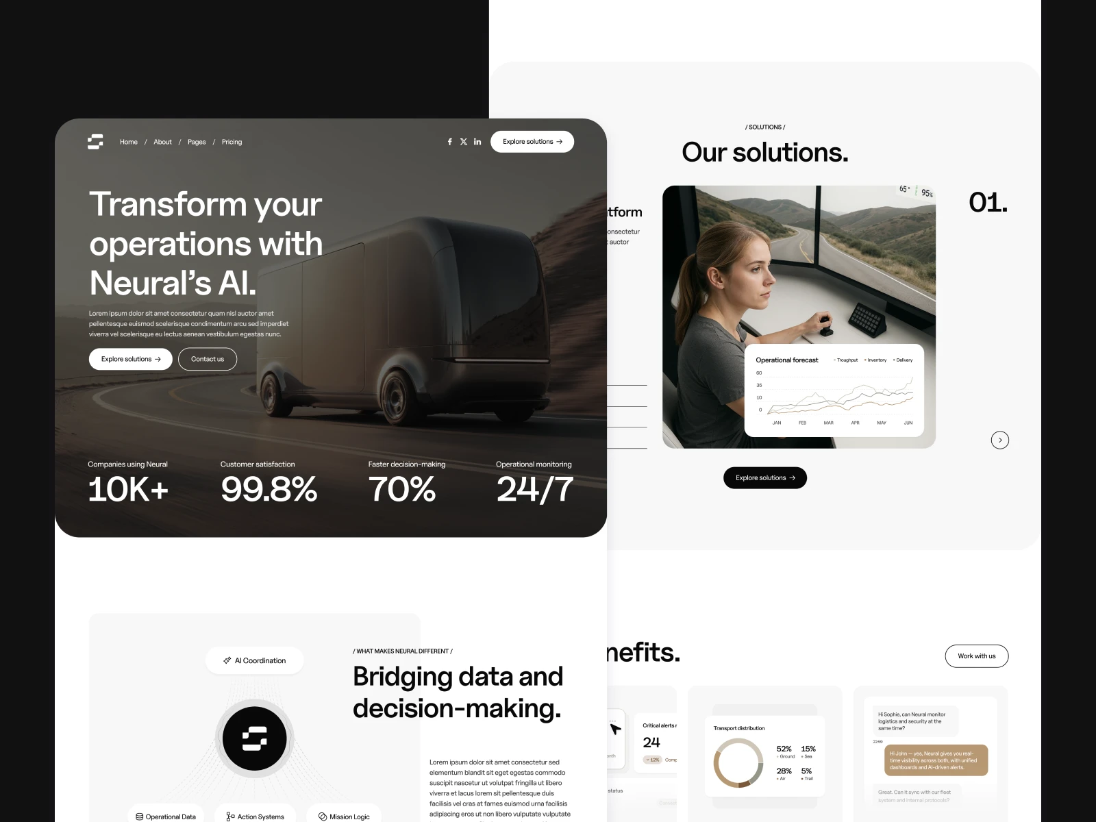 AI Consulting Webflow Template