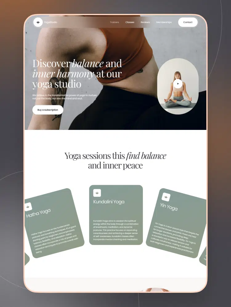 Yoga Fitness Studio DB