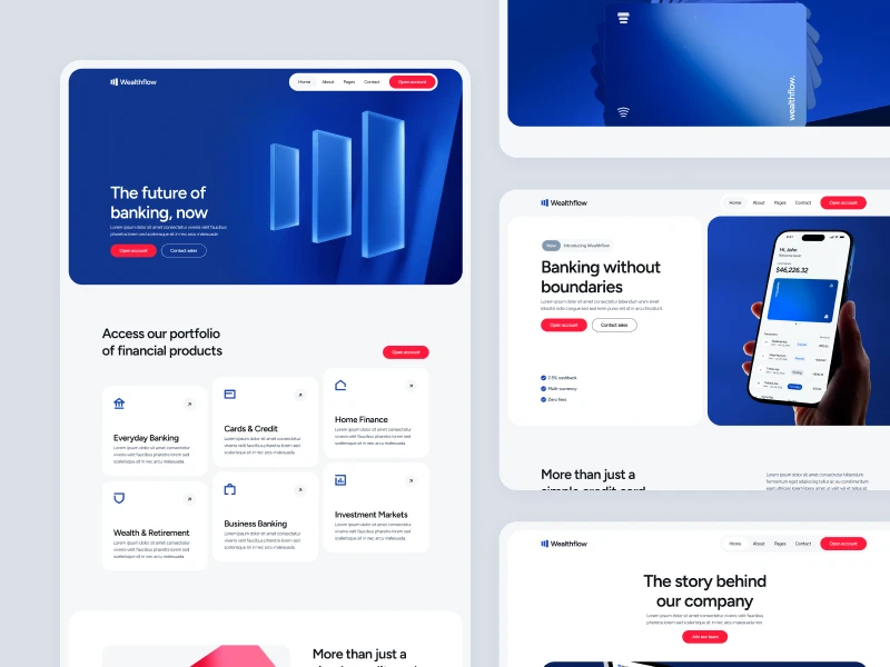 Bank Webflow Theme