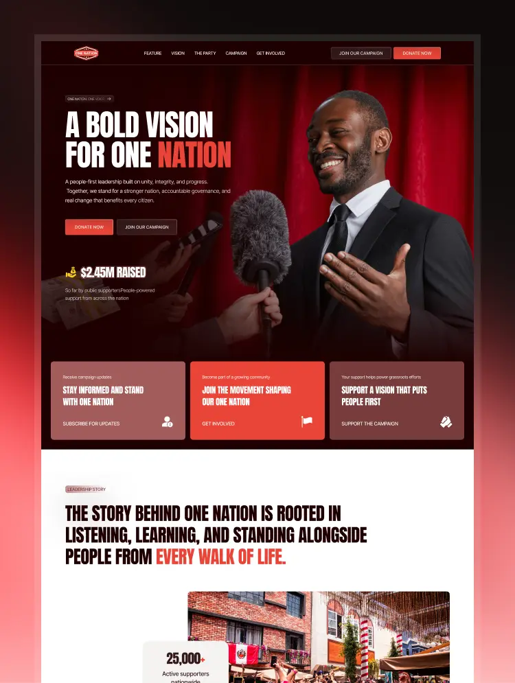 Politicas by TemplateFlow