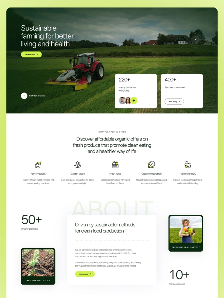 Harvestam by Radiant Templates