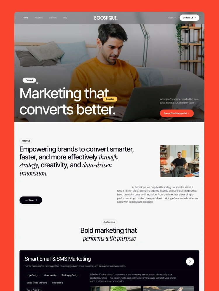 Boostique by Arini Studio