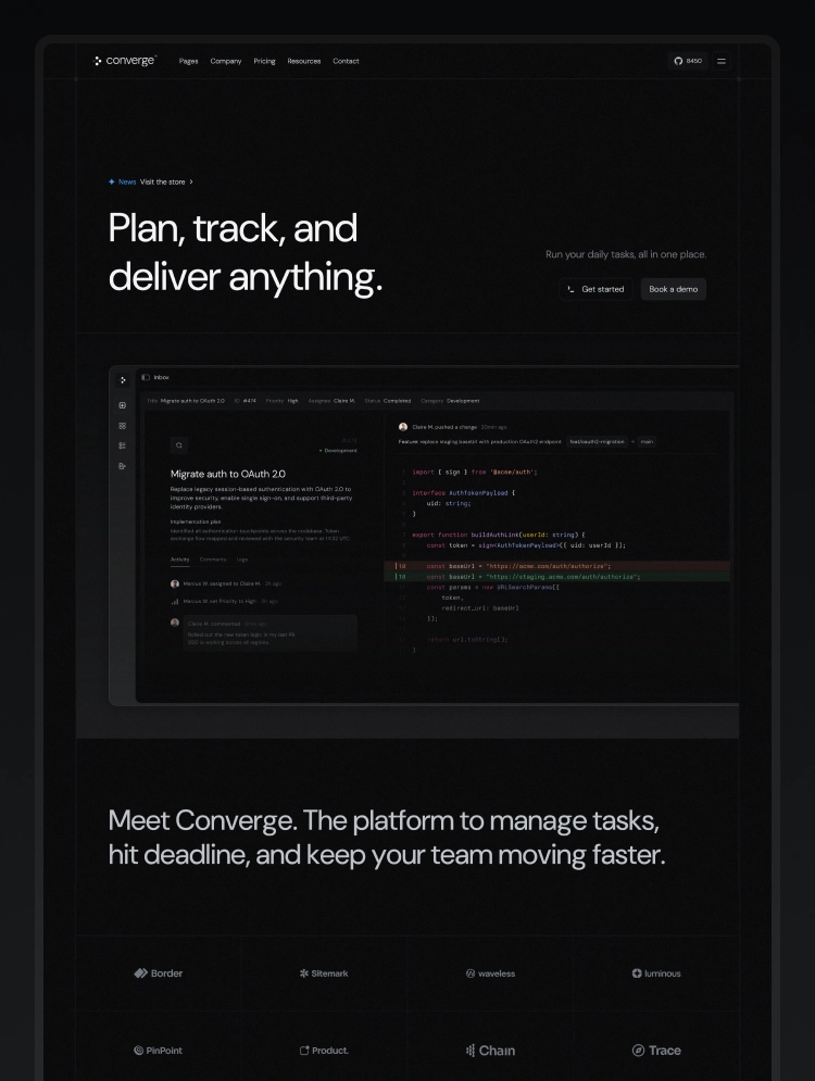 Converge by StaticMotion