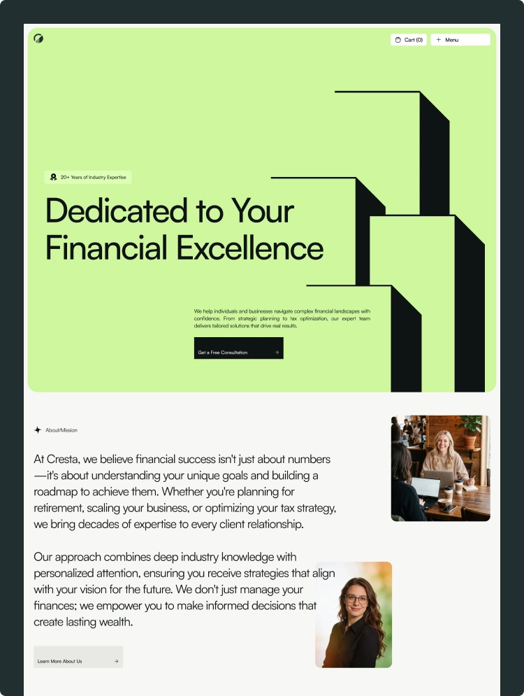 Crestal by WebOcean - Uncategorized design asset by webflow