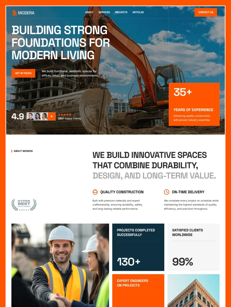 Modera by Mohammed Rafiq - Uncategorized design asset by webflow
