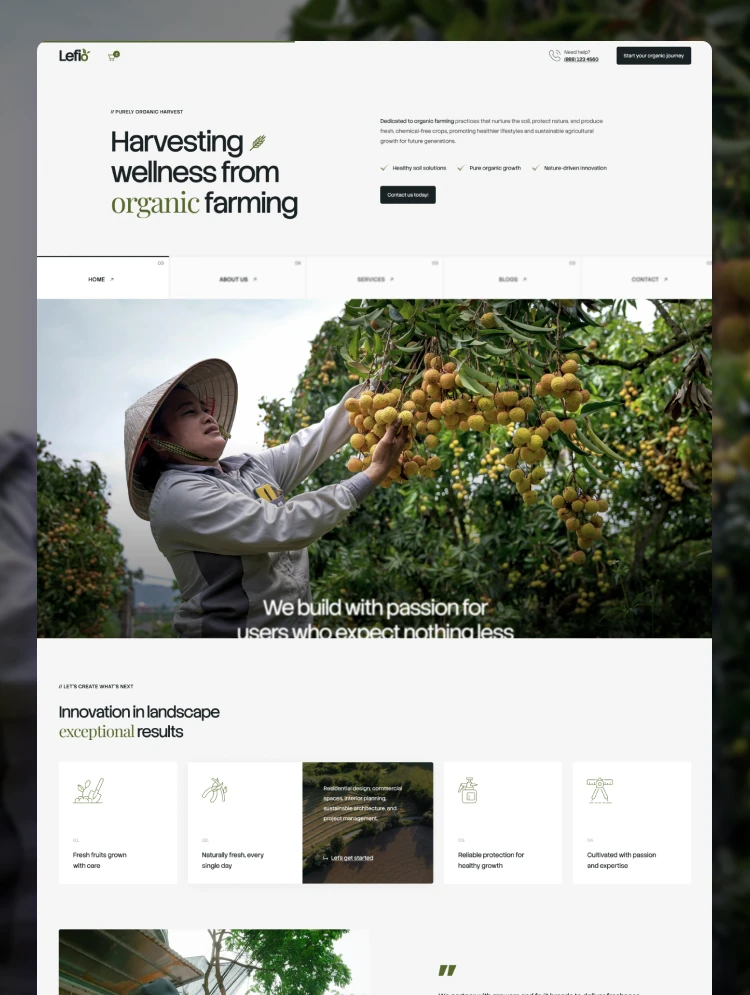 Lefio by Radiant Templates - Uncategorized design asset by webflow