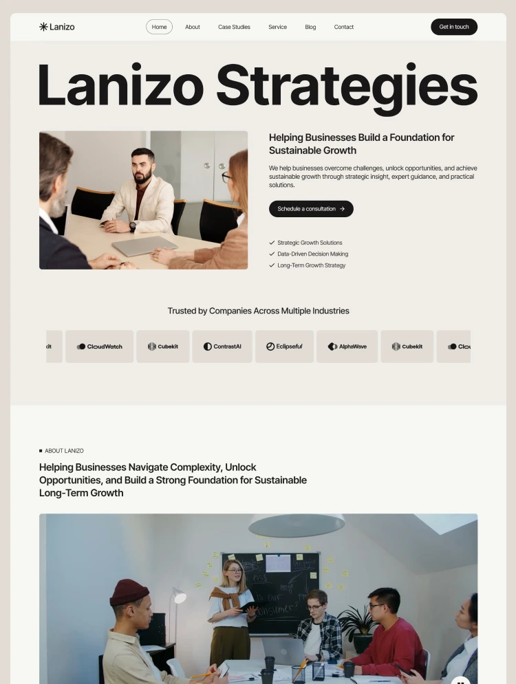 Lanizo by Sayem - Uncategorized design asset by webflow