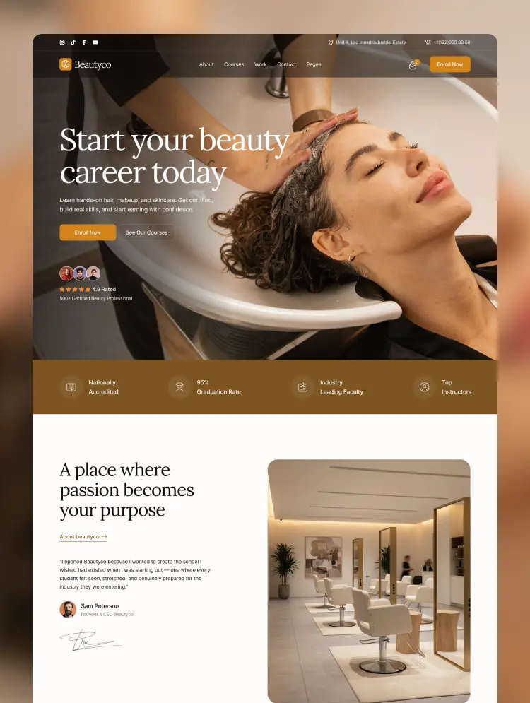 Beautco by TemplateFlow