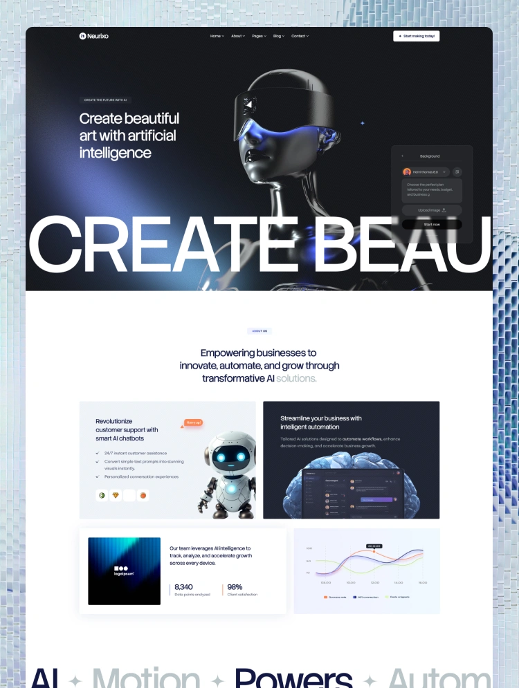 Neurixo by Radiant Templates
