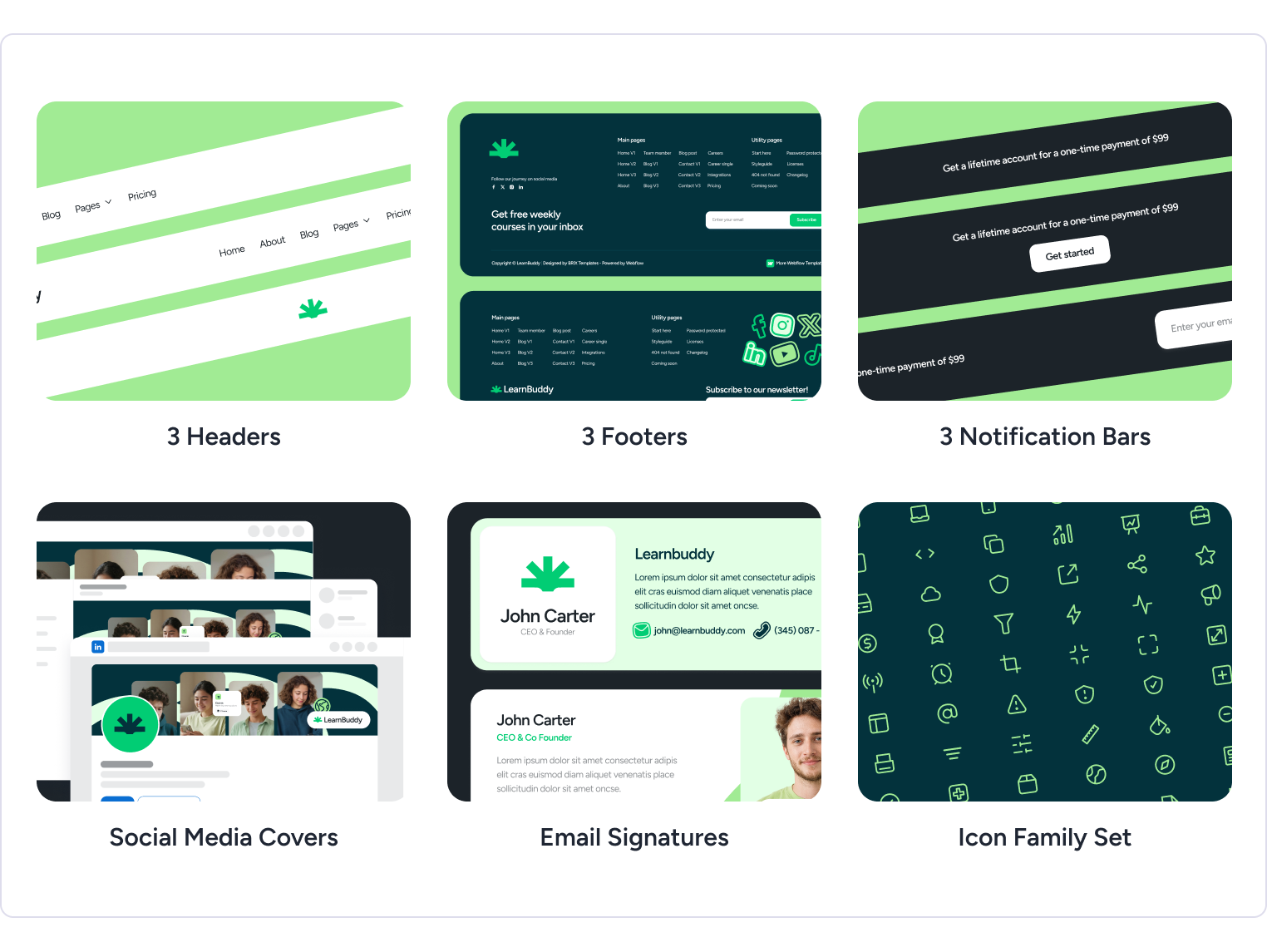 LearnBuddy - AI Learning Platform Webflow Template Benefits