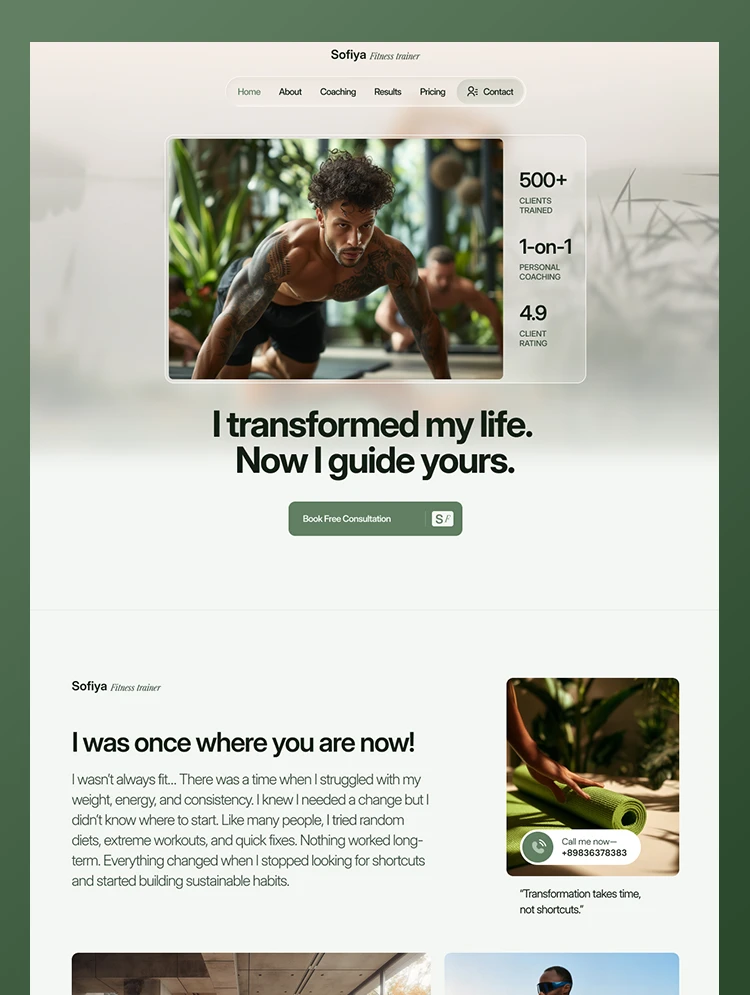 Sofiya by Geniusflow - Uncategorized design asset by webflow