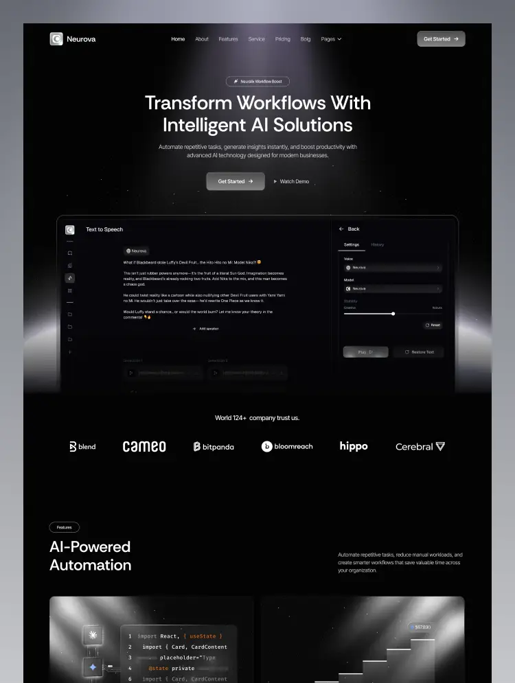 Neurova by TriMinds - Uncategorized design asset by webflow