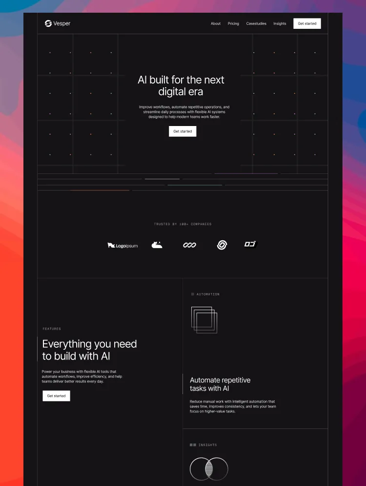 Vesper by Shikhar Sharda - Uncategorized design asset by webflow