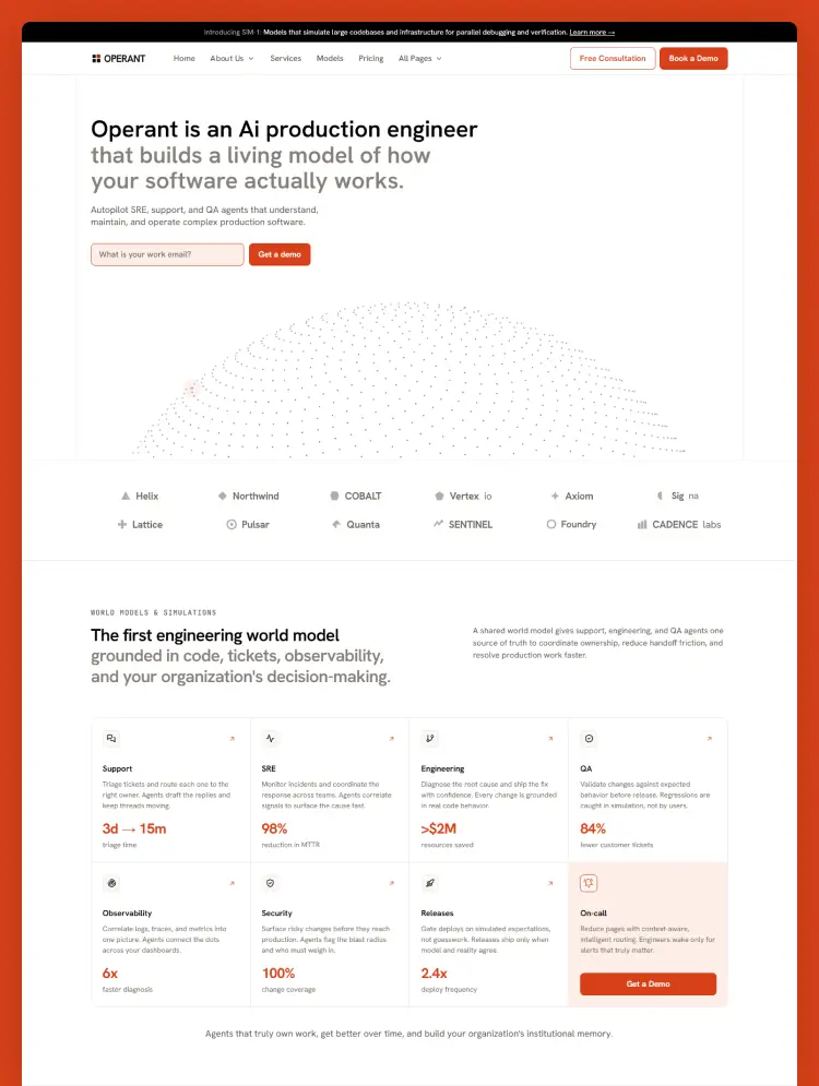 Operant by wcopilot - Uncategorized design asset by webflow