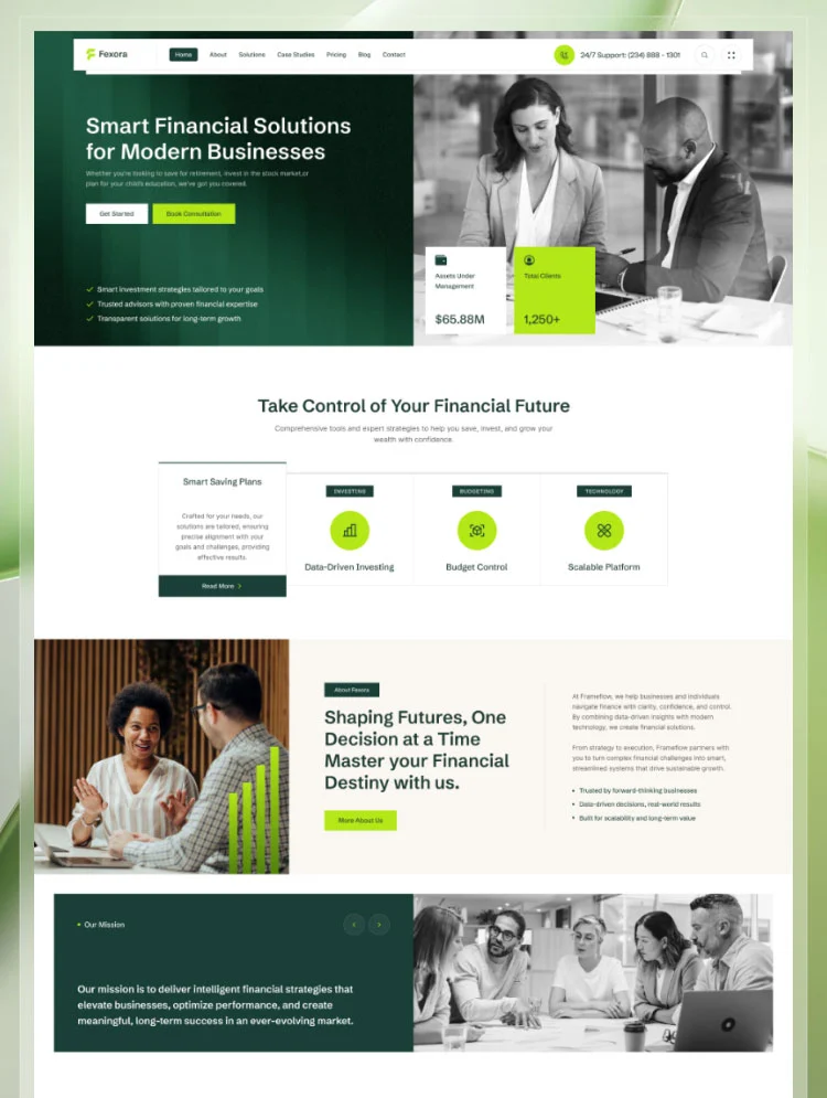 Fexora by CaseFlow - Uncategorized design asset by webflow