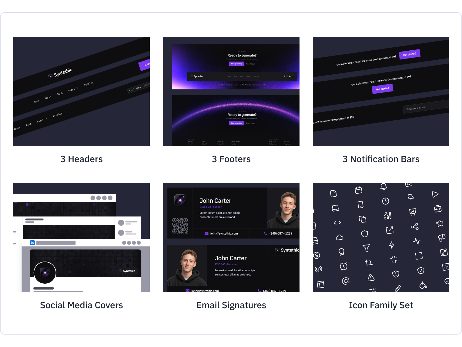 Syntethic - AI Webflow Template Benefits